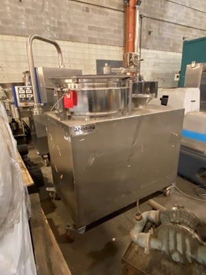 GEA #700, Spheronizer, Pneumatic Discharge, 2-10 kg capacity, 7.5 kW Motor, 50-1400 RPM - Image 1