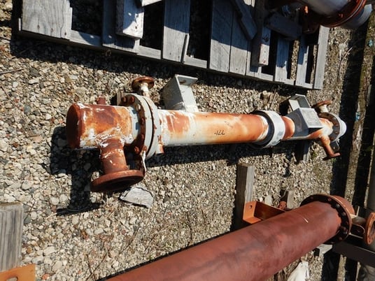 36 sq.ft., 200 psi shell, 150 psi tube, Valley Steel Co., Carbon Steel Shell/Tube Heat Exchanger, U-Stamped - Image 3