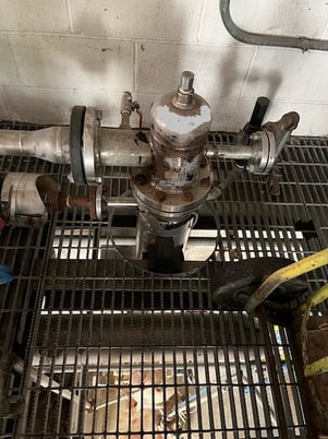 30 sq.ft., 150 psi shell, 150 psi tube, Hoffman Process, Stainless Steel Shell/Tube Heat Exchanger, (31) - Image 2