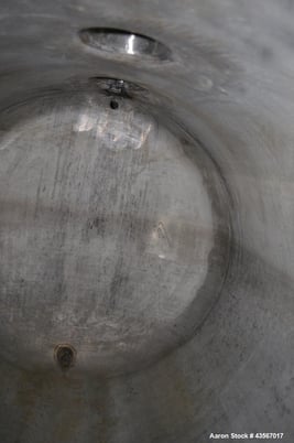 264.2 gallon Inox #AG, mobile pressure tank, 316L Stainless Steel, 28 PSI, horizontal, 31" diameter x 75" - Image 8