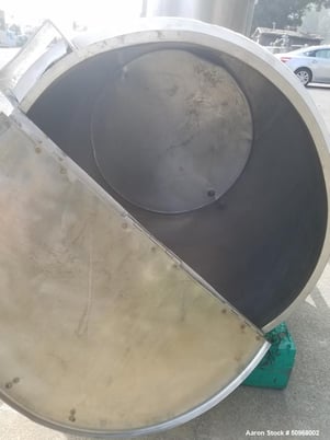 115 gallon Stainless Steel Vertical Insulated Tank, Hinged Cover, 3-Leg Mount, 30" diameter x 38" straight - Image 6