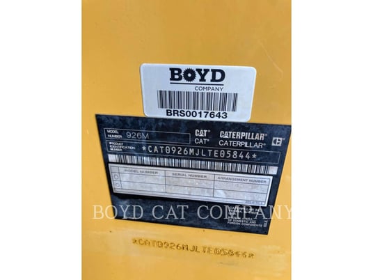 Cat 926M, Wheel Loader, 4001 hours, S/N: LTE05844, 2019 - Image 6
