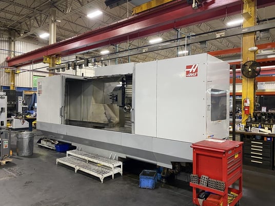 Haas #EC-3000, 3-Axis CNC horizontal machining center, 120" X, 40" Y, 32" Z, 6000 RPM, 30 side mount tool - Image 1