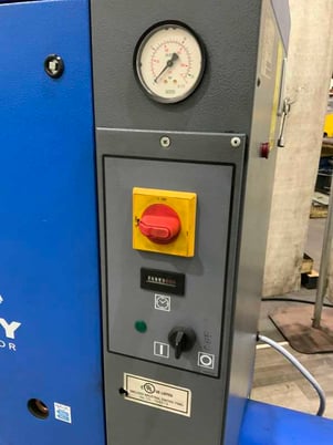 60 cfm, 145 psi, Quincy #QGS-5HP-CSA/UL, rotary screw air compressor, 5 HP, after cooler, 2013 - Image 3