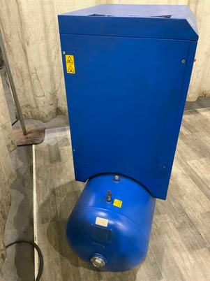 60 cfm, 145 psi, Quincy #QGS-5HP-CSA/UL, rotary screw air compressor, 5 HP, after cooler, 2013 - Image 7