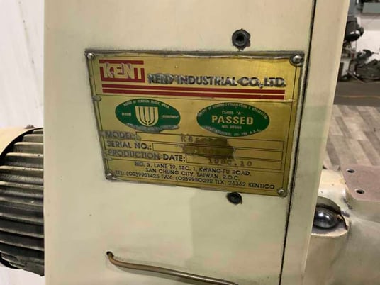 6" x 12" Kent #KGS-200, horizontal surface grinder, PMC, 8" X 1" X 1-1/4"grinding wheel, 1.5 HP, 1980 - Image 8