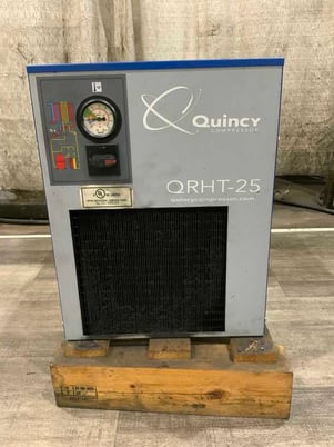 25 cfm, 180&deg;F, 232 psi, Quincy #QRHT-25, refrigerated compressed air dryer, R134a, 2014 - Image 5