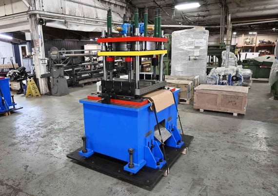 30 Ton, UCG, 4-post pneumatic cut-off press, 3 stroke, 36" between post, 2025, new - Image 2