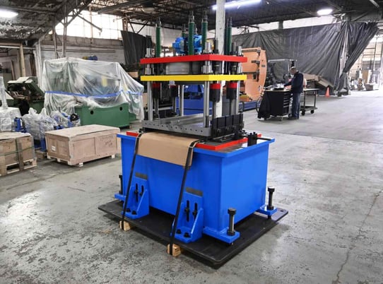 30 Ton, UCG, 4-post pneumatic cut-off press, 3 stroke, 36" between post, 2025, new - Image 3