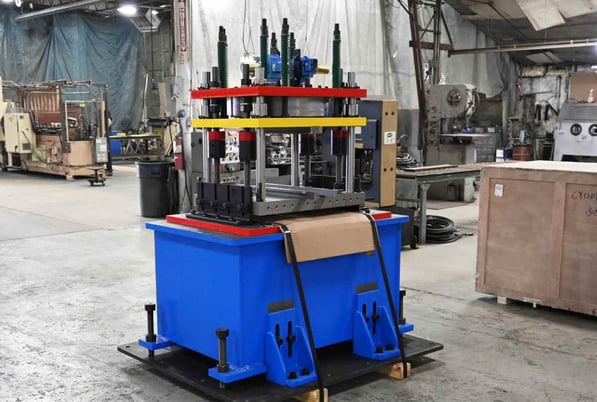 30 Ton, UCG, 4-post pneumatic cut-off press, 3 stroke, 36" between post, 2025, new - Image 4