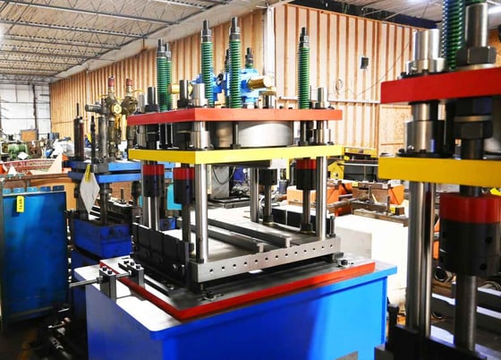 30 Ton, UCG, 4-post pneumatic cut-off press, 3 stroke, 36" between post, 2025, new - Image 7