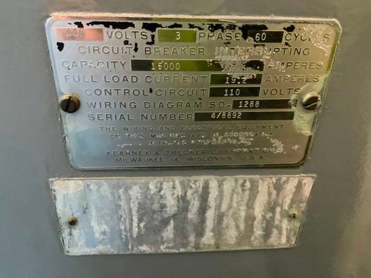 Kearney & Trecker #310CH, horizontal plain mill, 13-1/2" x 64" table, over support, coolant, 10 HP - Image 7