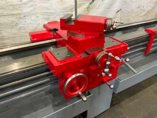 24" x 240" LeBlond #Regal, engine lathe, 18-1/4" swing over cross slide, 4-jaw chuck, rapid traverse, 10 HP - Image 8