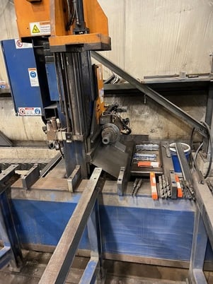 Ocean #Avenger-MDL-1000/1B, Beam Drill Line, 6" max thick, 200-850 RPM, 13.5 HP, 13" stroke, 2009 - Image 4