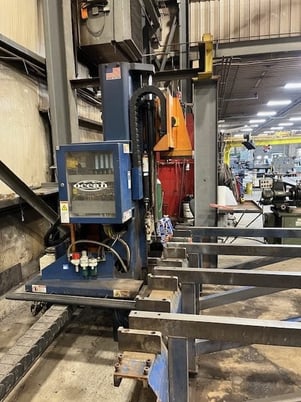 Ocean #Avenger-MDL-1000/1B, Beam Drill Line, 6" max thick, 200-850 RPM, 13.5 HP, 13" stroke, 2009 - Image 5