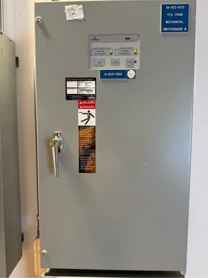 150 Amp. ASCO D00300030150N1XC, automatic transfer switch, 480 Volts - Image 1