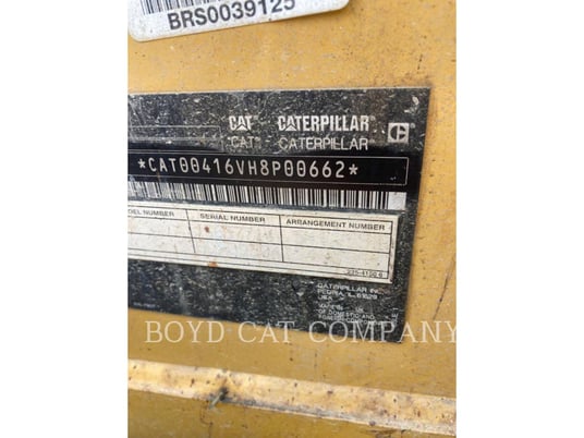 Cat 416, Backhoe Loader, 1048 hours, S/N: H8P00662, 2021 - Image 6
