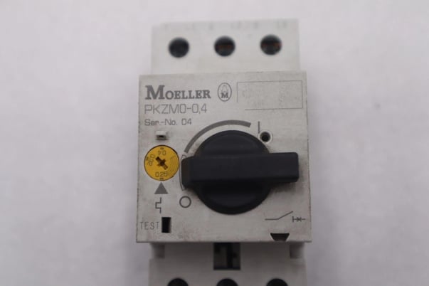 Klockner moeller pkzm0-0.4 manual motor controller stock k-3471 - Image 1