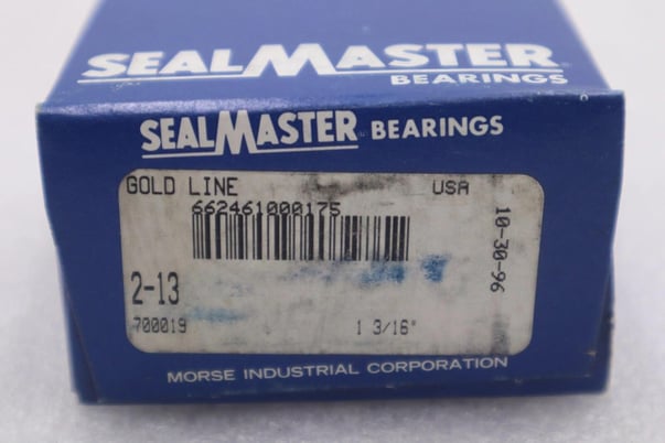 Seal Master Gold Line Bearing 1 3/16" 2-13 #B-258 - Image 1