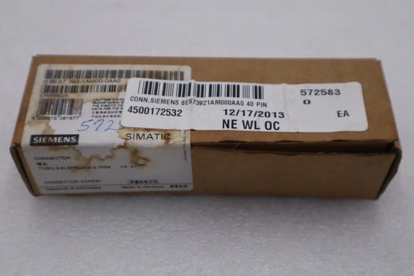 New sealed siemens 6es7 392-1am00-0aa0 connector stock g746a - Image 2