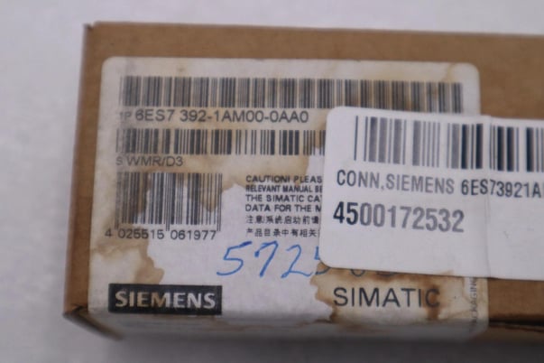 New sealed siemens 6es7 392-1am00-0aa0 connector stock g746a - Image 3