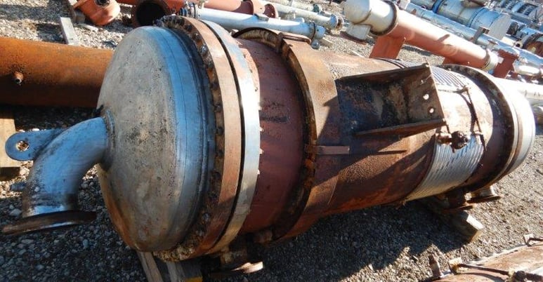 1595 sq.ft., 150 psi shell, 150 psi tube, Kopetz Inc., Shell/Tube Heat Exchanger, Vertical, 300&deg;F, 1984 - Image 5