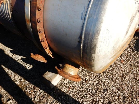 1595 sq.ft., 150 psi shell, 150 psi tube, Kopetz Inc., Shell/Tube Heat Exchanger, Vertical, 300&deg;F, 1984 - Image 6