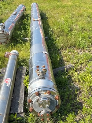 186 sq.ft., 150 psi shell, 150 psi tube, Ambassador Heat Transfer Co., Shell/Tube Heat Exchanger, 302&deg;F, 2003 - Image 2