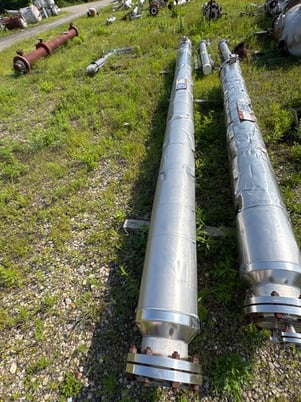 186 sq.ft., 150 psi shell, 150 psi tube, Ambassador Heat Transfer Co., Shell/Tube Heat Exchanger, 302&deg;F, 2003 - Image 3
