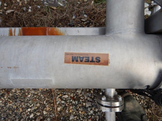 Koss Industrial, Shell & Tube Heat Exchanger, 150 psi Shell & Tube, 6" diameter x 100" L - Image 3