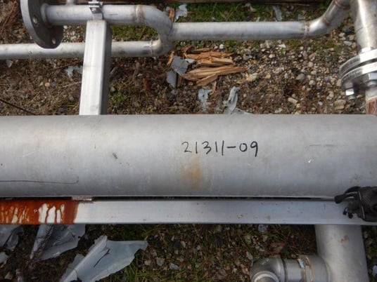 Koss Industrial, Shell & Tube Heat Exchanger, 150 psi Shell & Tube, 6" diameter x 100" L - Image 4