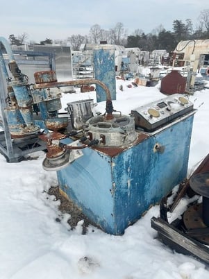 Alpine, Spiral Jet Mill, Stainless Steel, w/Cyclone, 16" diameter Chamber, On Base - Image 1