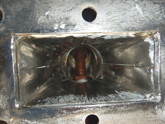 Sturtevant, Micronizer Fluid Energy Grinding Mill, Carbon Steel, 4000 CFM, 3000 lbs/hr., 30" diameter - Image 3