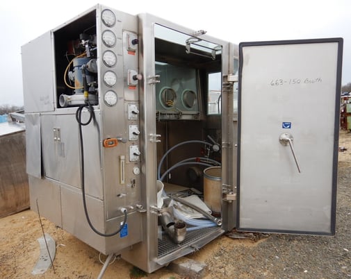 Stainless Steel Isolation Booth, 5' x 6' X 6' Size, 1996 - Image 4
