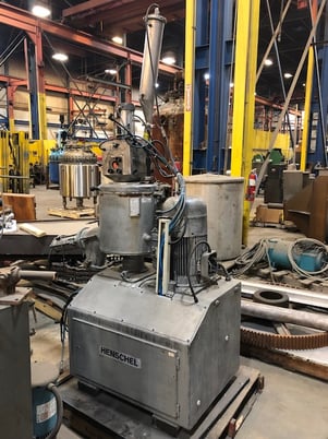 40 liter Henschel #FM40D, High Intensity Mixer, Deflector Blade, 4.8/8kW Motor, 2 Speed, 380 V, 1995 - Image 1