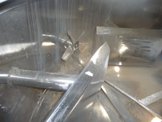 500 liter Maris #M5, Mixer Cooler Combination, Jacketed, 170 kg Mixer capacity, 100 HP, 1200 liter Cooler - Image 4