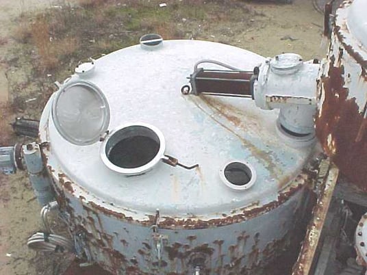 500 liter Maris #M5, Mixer Cooler Combination, Jacketed, 170 kg Mixer capacity, 100 HP, 1200 liter Cooler - Image 6