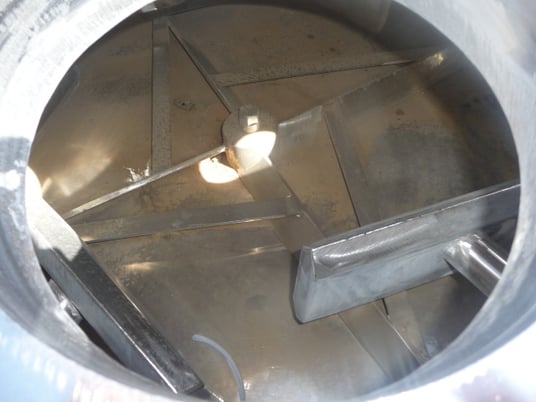 500 liter Maris #M5, Mixer Cooler Combination, Jacketed, 170 kg Mixer capacity, 100 HP, 1200 liter Cooler - Image 7