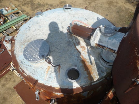 500 liter Maris #M5, Mixer Cooler Combination, Jacketed, 170 kg Mixer capacity, 100 HP, 1200 liter Cooler - Image 8
