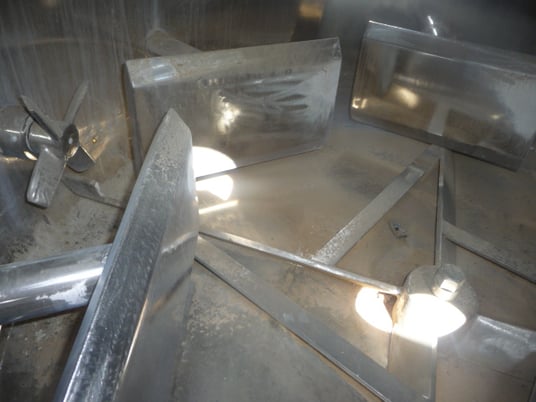 500 liter Maris #M5, Mixer Cooler Combination, Jacketed, 170 kg Mixer capacity, 100 HP, 1200 liter Cooler - Image 10
