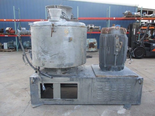 800 liter Henschel, Mixer Bowl Only w/Base, 28.3 cu.ft. capacity, No Blades, No Discharge Valve, No Motor - Image 1