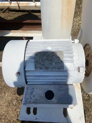 10 cu.ft. Patterson #Twin-Shell-Dry-Blender, Stainless Steel V-Blender w/Bar, 75 lbs/cu.ft., Mounted on Base - Image 2