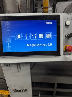 Gema #Smart-Series, powder coating booth with automatic powder coating guns - Image 3