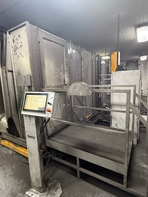 Gema #Smart-Series, powder coating booth with automatic powder coating guns - Image 4