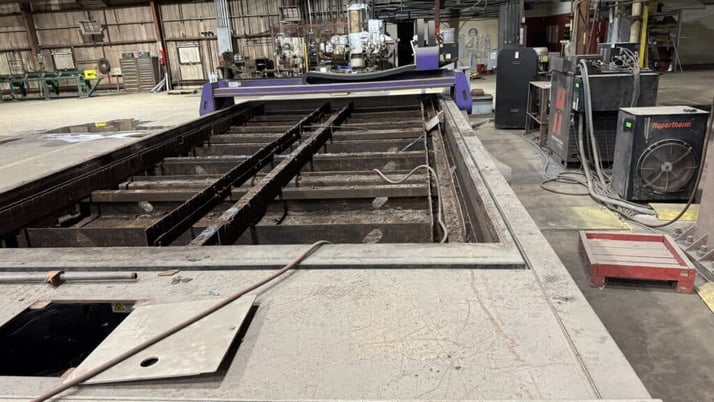 Retro Systems #HHD120-MKPO, 10' x 20' high def CNC plasma with Hypertherm HPR400XD, 2015 - Image 2