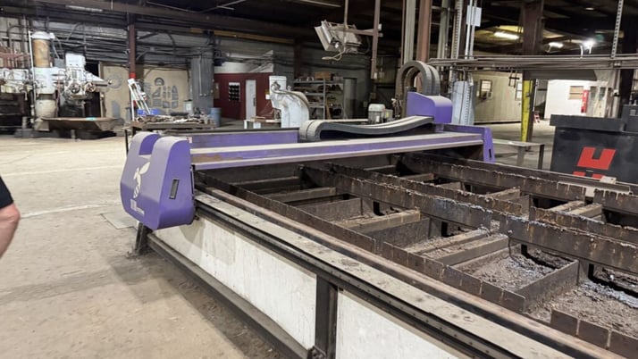 Retro Systems #HHD120-MKPO, 10' x 20' high def CNC plasma with Hypertherm HPR400XD, 2015 - Image 3
