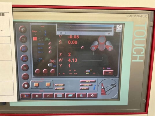 10' x 1.5" Davi #MCB-3045, CNC plate roll w/Leonardo Systems Control, hydraulic support guides, 2006 - Image 8