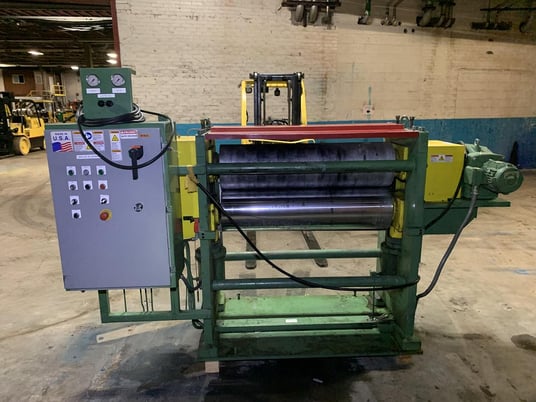 Eastern Engraving & Machine Co. #25, 47" hydraulic embossing machine, rebuilt 2010 - Image 1