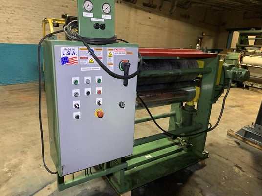 Eastern Engraving & Machine Co. #25, 47" hydraulic embossing machine, rebuilt 2010 - Image 3