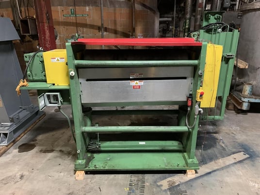 Eastern Engraving & Machine Co. #25, 47" hydraulic embossing machine, rebuilt 2010 - Image 4